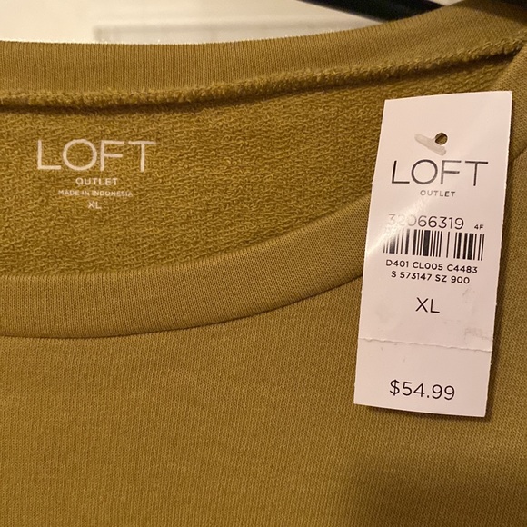Loft pullover sweater, NWT, SZ XL - Picture 2 of 4